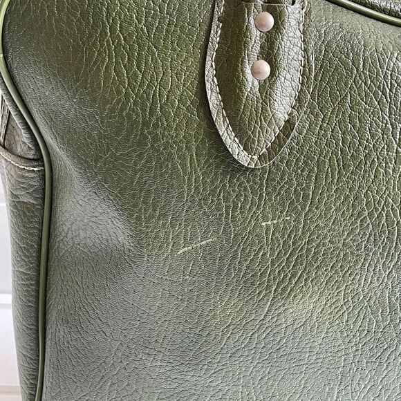 Flite-Line Vintage Retro Green Flight Attendant Bag - Picture 15 of 16